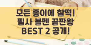 필사 볼펜