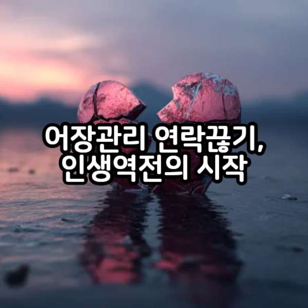 어장관리 연락 끊기