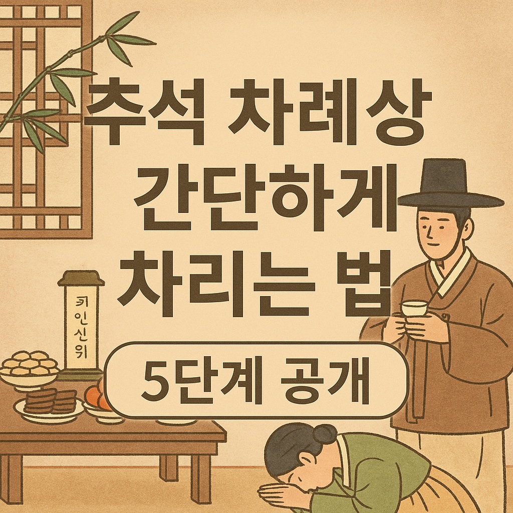 차례 예절