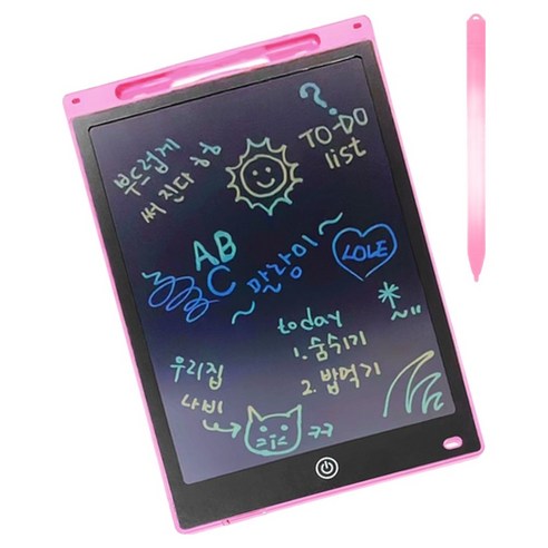 아가플러스 컬러 LCD 와이드 드로잉 패드
