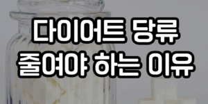 다이어트 당류
