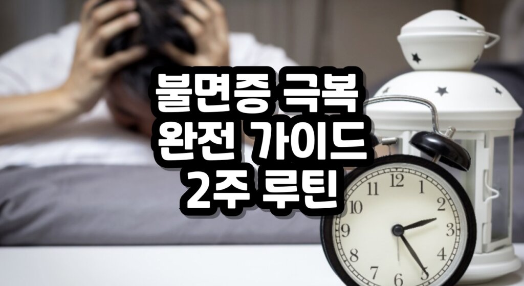 불면증극복