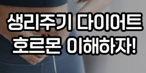생리주기 다이어트