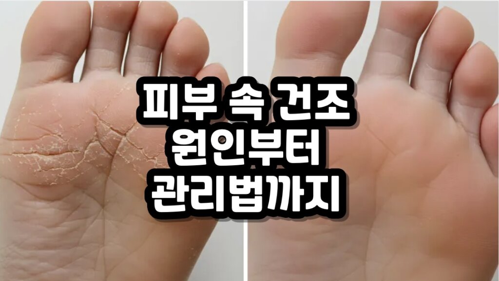 피부 속 건조