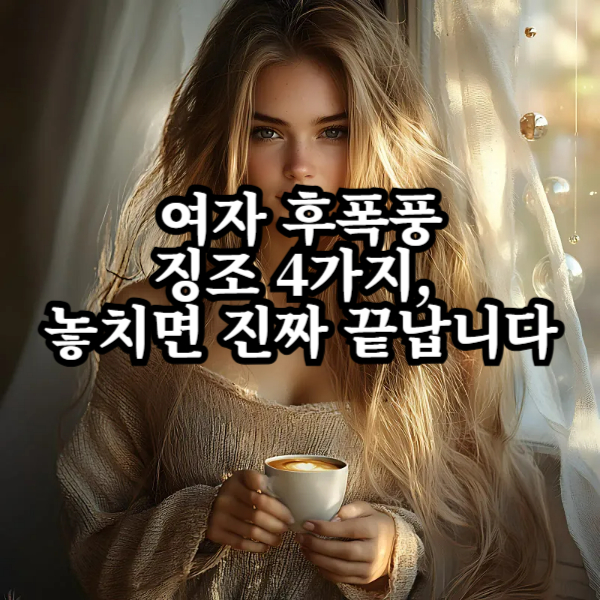 여자 후폭풍