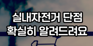 실내자전거