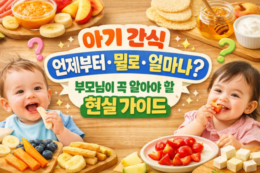 아기 간식