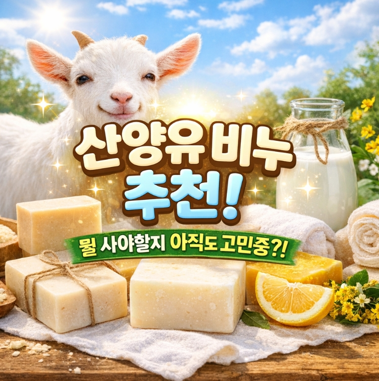 산양유 비누