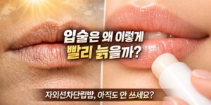 자외선 차단 립밤