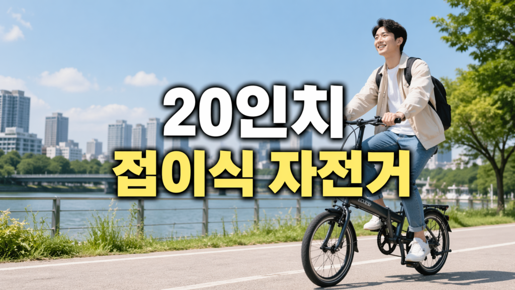20인치 접이식 자전거