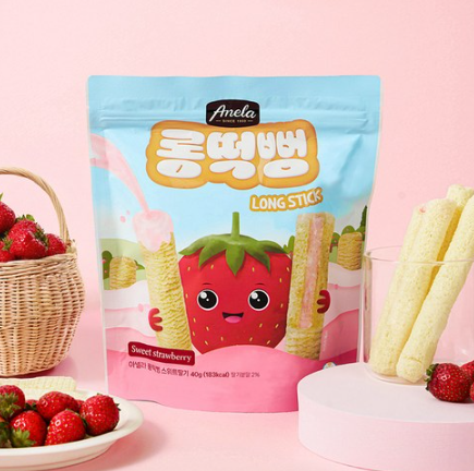 롱스틱 아기 떡뻥