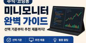 미니모니터 완벽 가이드