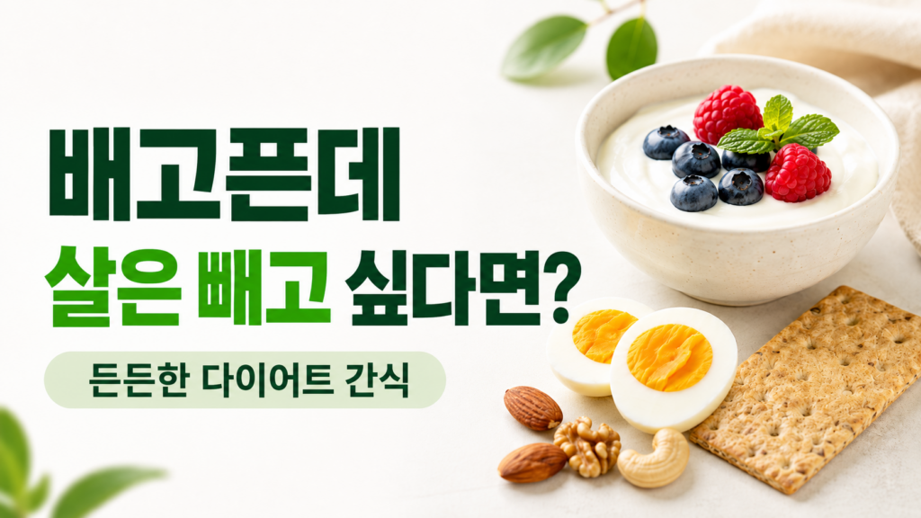 살 안찌는 간식