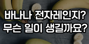 바나나 전자레인지