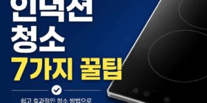 인덕션 청소