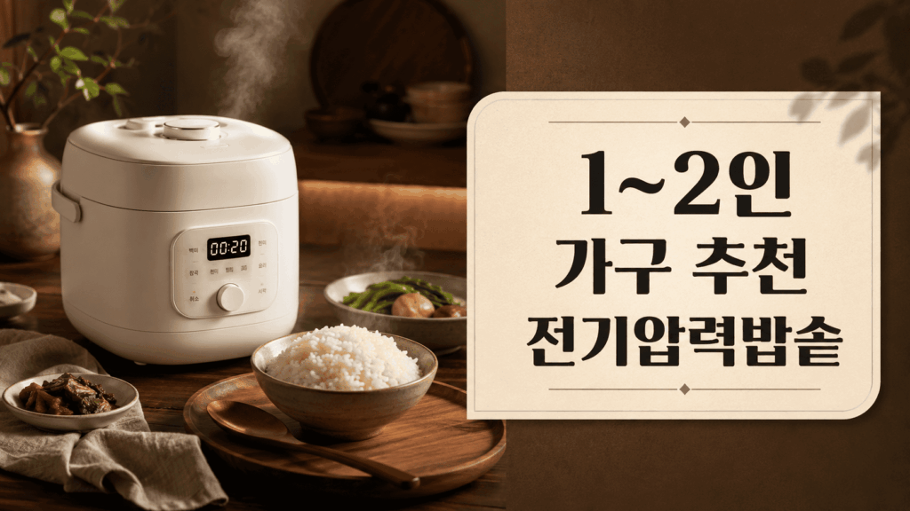 전기압력밥솥