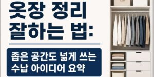 옷장 정리